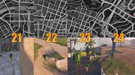 21-24 лофофоры на карте в GTA Online.webp